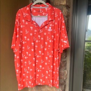 Puma Men’s Polo Golf ⛳️ Shirt Vibrant Colors 2X